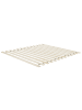 Beliani Doppelbett HERLIERE in Braun - (W) 192 x (H) 195 x (L) 212 cm