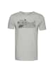 GreenBomb T-Shirt Animal Bearland in Heidekraut Grau