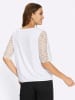 WITT WEIDEN Spitzen-Shirt in weiß