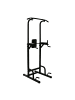 relaxdays Power Tower in Schwarz - (B)107 x (H)160-230 x (T)96 cm
