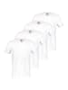 Lerros T-Shirt Basic in Weiß