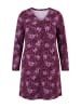 Ulla Popken Longshirt in dunkel weinrot