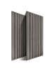 relaxdays 2 x Akustikpaneele in Dunkelgrau - (B)60 x (H)120 cm