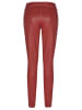 Diesel Lederhose für Damen in rot