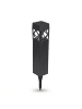 relaxdays 4 x Solarlampe in Schwarz