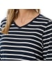 Schiesser Nachthemd Casual Essentials in Dunkelblau