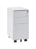 Beliani Büroschrank BOLSENA in Grau - (W) 30 x (H) 60 x (L) 45 cm