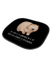 Mr. & Mrs. Panda Sonnenblende Auto Wombat mit Spruch in Schwarz
