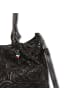 Florence Florence Schultertasche Leder schwarz ca. 36cm