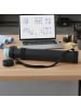relaxdays Posterrolle in Schwarz - (H)51-85 x Ø 9 cm
