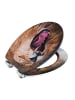 Wenko WC-Sitz Lion mit 3D-Effekt, WC-Sitz Mod. Lion mit 3D-Effekt in Mehrfarbig