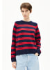 armedangels Strickpullover Liliriaa in marine rot - 0001