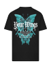Mister Tee Mister Tee Herren Spread Your Wings And Fly Tee in black