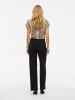 Vila Wide Fit Jeans in Black Denim