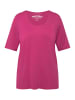 Ulla Popken Shirt in fuchsia pink