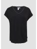 QS T-Shirt in 9999_schwarz