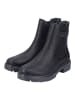 rieker Stiefelette in Schwarz/Schwarz