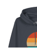 wat? Apparel Sweatshirt Retro Sunset Ocean in India Ink Grey