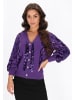 faina Women Cardigan in violet