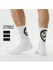 von Jungfeld Tennissocken Smiley in Weiß