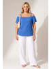 Shape Of You Blouse in Blau