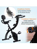 HOMCOM Heimtrainer,105cm x 48cm x 118cm,schwarz