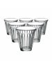 La Rochere 6er Set Kaffeegläser Zinc 190 ml in transparent