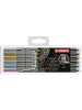 STABILO Papeterie/PBS - Premium Metallic-Filzstift - STABILO Pen 68 metallic - 6er Pack