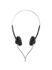 Hama Slight II Over-Ear, Stereo, kabelgebunden, Schwarz in Schwarz