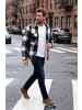 M.O.D Max Shirt Jacket Blue Offwhite Check