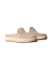 natural world Leder-Pantoletten Beige