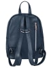 Samantha Look Rucksack echt Leder in blau