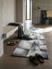 KADIMA DESIGN Läufer Patchwork pflegeleicht Wohnzimmer Schlafzimmer Flur in Anthrazit