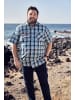 Men Plus Hemd in navy blau