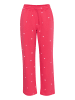 SAINT TROPEZ Casual Hose DagnaSZ Gerade Passform in Viva Magenta Bonbon Harts