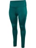 Hummel Hummel Leggings Hmlte Multisport Damen Atmungsaktiv Schnelltrocknend in DEEP TEAL