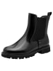 Tamaris WIDE FIT Chelsea Boot in BLACK NAPPA