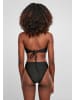 Urban Classics Urban Classics Damen Ladies Recycled Hot V Bikini in black