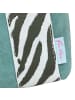 Fritzi aus Preußen Bini Schultertasche 20 cm petrol zebralini