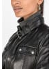 COCO BLACKLABEL since1986 Lederjacke Daria in Schwarz