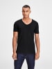 Jack & Jones 3er-Set  T-Shirt in Black/grey/white