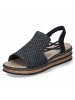 rieker Sandalette in schwarz