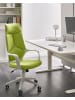 Beliani Bürostuhl DELIGHT II in Grün/Weiß - (W) 64 x (H) 116 x (L) 64 cm
