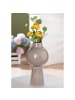 GILDE Vase Balazar grau - (H) 35 cm