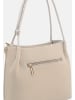 GianMarco Venturi Schultertasche in BEIGE