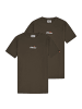 ellesse T-Shirt 2er Pack in Dunkelgrün