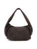 Les Visionnaires Greta Essential Schultertasche Leder 43 cm dark brown 1