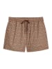 Marc O'Polo Badehose Woven in cappucino ikat print