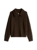 Marc O'Polo Cardigan loose in Burnt Coffee