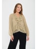 SAINT TROPEZ Bluse langarm JacelynSZ Lockere Passform in Silver Sage